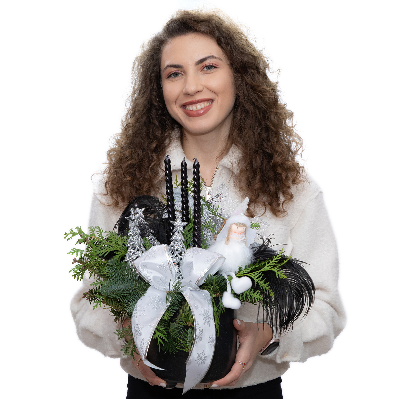 ARANJAMENT INGER DE ARGINT 2 ARANJAMENT INGER DE ARGINT - imagine 2