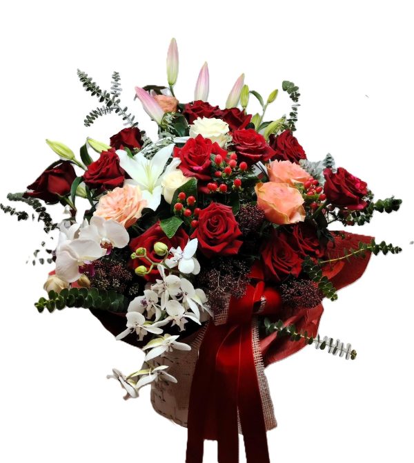 COS CU FLORI ELEGANTA DESAVARSITA